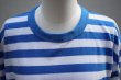 画像2: eleven 2nd MEN'S　 Cotton Border Jersey Long T -shirt　 col. White / blue (2)