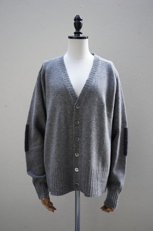 画像2: eleven 2nd   Elbow Patch Cardigan  col.Grey