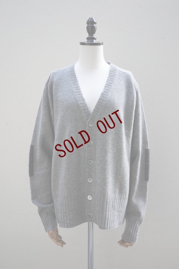 画像2: eleven 2nd   Elbow Patch Cardigan  col.Grey