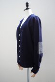 画像3: eleven 2nd   Elbow Patch Cardigan  col.Dk.Navy