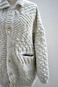 画像3: Isabella Stefanelli   Jack Flight Jkt Isaran - Opal　 Irish wool-hand knitted