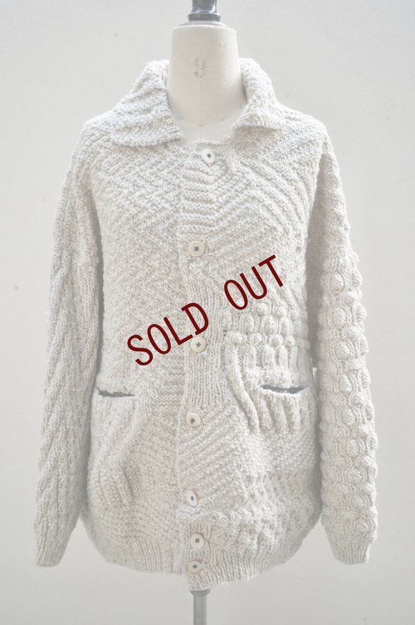 画像2: Isabella Stefanelli   Jack Flight Jkt Isaran - Marble　 Irish wool-hand knitted