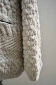 画像1: Isabella Stefanelli  <br />Jack Flight Jkt Isaran - Marble　<br />Irish wool-hand knitted (1)