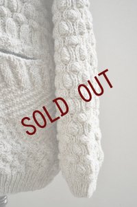 Isabella Stefanelli   Jack Flight Jkt Isaran - Marble　 Irish wool-hand knitted