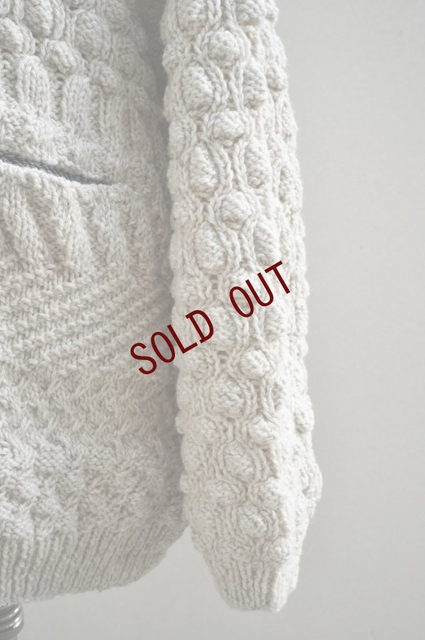 画像1: Isabella Stefanelli   Jack Flight Jkt Isaran - Marble　 Irish wool-hand knitted