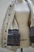 画像15: Isabella Stefanelli   Jack Flight Jkt Isaran - Marble　 Irish wool-hand knitted