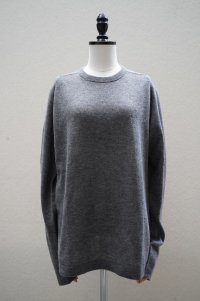 再入荷　  eleven 2nd   MENS Round Neck Jumper  col.Md.Grey