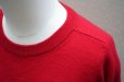 画像3: 再入荷　<br /> eleven 2nd  <br />MENS Round Neck Jumper <br />col.Red (3)