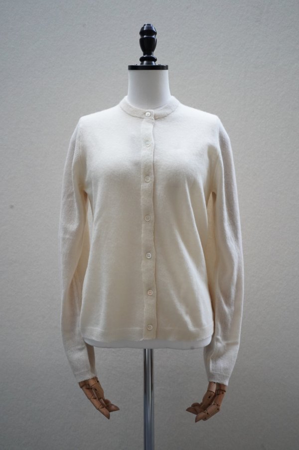 画像2: eleven 2nd　 Mohair-Front Cardigan　 col. White