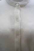 画像1: eleven 2nd　<br />Mohair-Front Cardigan　<br />col. White (1)