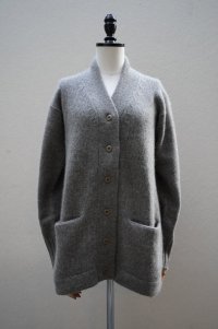 eleven 2nd　 Lettered Cardigan　 col.Grey