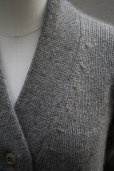 画像2: eleven 2nd　<br />Lettered Cardigan　<br />col.Grey (2)