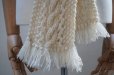 画像4: eleven 2nd　<br />Cable Aran Mini Stole　<br />col.Ivory (4)