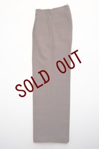 -50%  AURALEE　 BABY CAMEL FLANNEL SLACKS　 col.DARK BROWN