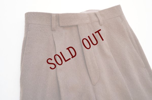 画像5: -50%  AURALEE　 BABY CAMEL FLANNEL SLACKS　 col.DARK BROWN