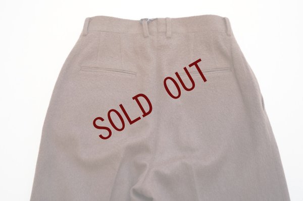 画像9: -50%  AURALEE　 BABY CAMEL FLANNEL SLACKS　 col.DARK BROWN