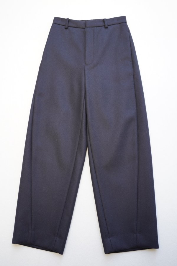 画像1:  AURALEE　 LIGHT MELTON SLACKS　 col.TOP CHARCOAL