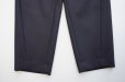 画像3:  AURALEE　 LIGHT MELTON SLACKS　 col.TOP CHARCOAL