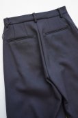 画像6:  AURALEE　 LIGHT MELTON SLACKS　 col.TOP CHARCOAL