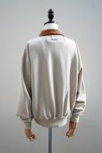 画像4: KYOU　 BROTHERS　 Leather Original Supima Aging Cotton Sweat　 col.BEIGE