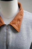 画像3: KYOU　 BROTHERS　 Leather Original Supima Aging Cotton Sweat　 col.MID GREY