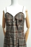 画像2: BOWTE　 BROWN CHECK CAMI DRESS 　 col.BROWN CHECK (2)