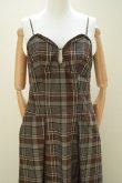 画像3: BOWTE　 BROWN CHECK CAMI DRESS 　 col.BROWN CHECK (3)