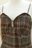 画像4: BOWTE　 BROWN CHECK CAMI DRESS 　 col.BROWN CHECK (4)