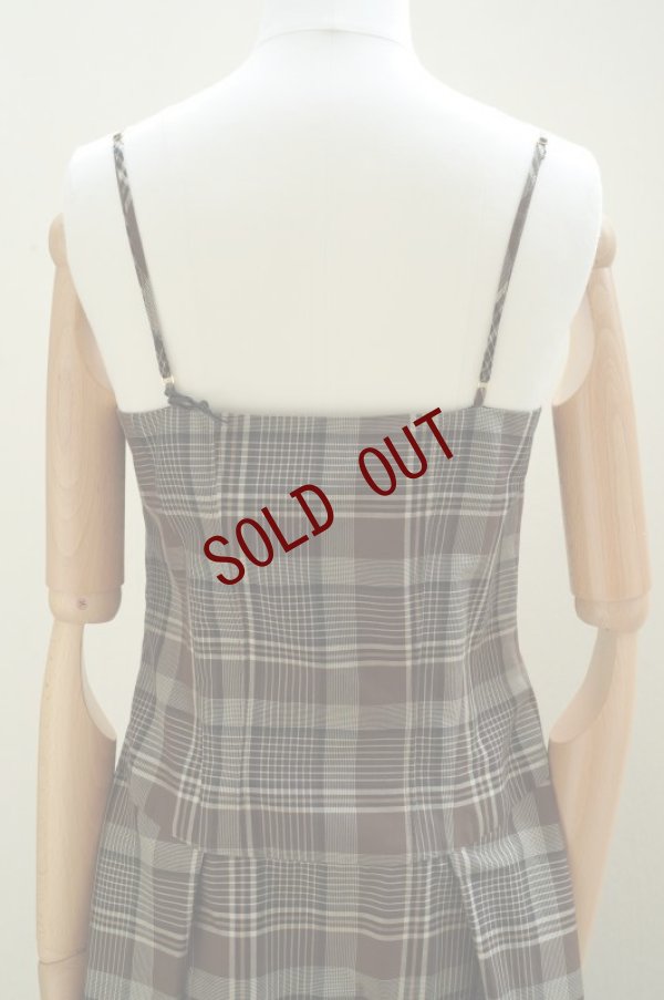 画像7: BOWTE　 BROWN CHECK CAMI DRESS 　 col.BROWN CHECK