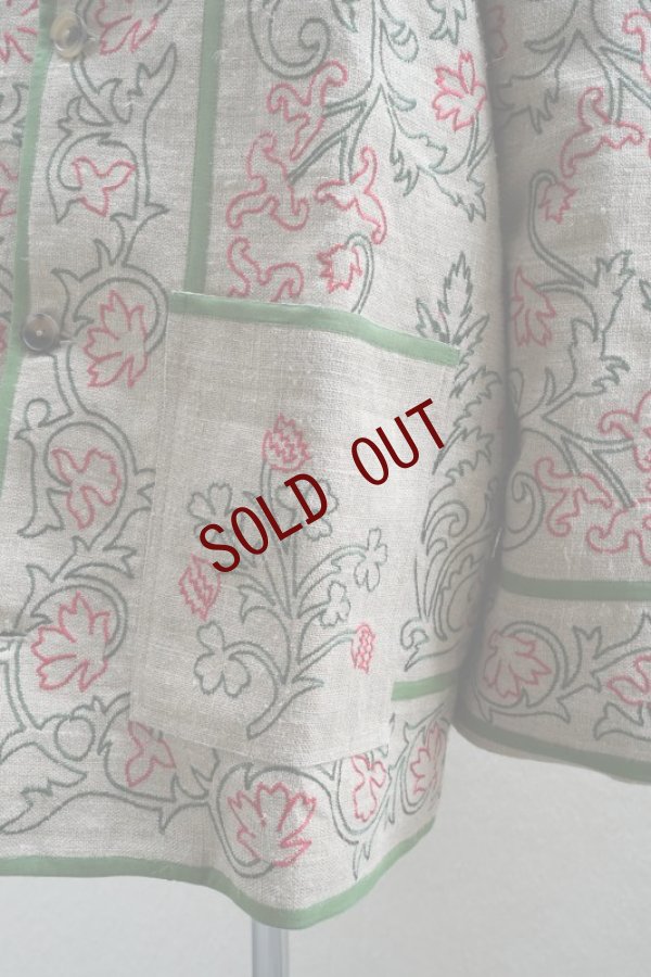 画像3: BODE　 EMBROIDERER TRUMPETFLOWER COAT　 col.BROWN MULTI