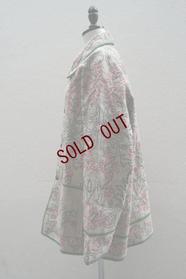 画像4: BODE　 EMBROIDERER TRUMPETFLOWER COAT　 col.BROWN MULTI