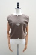 BOWTE　 SUPER FINE WORSTED CROSS TOPS　 col.BROWN