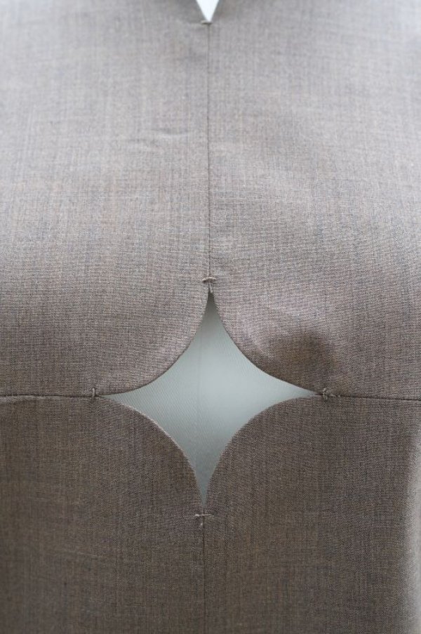 画像3: BOWTE　 SUPER FINE WORSTED CROSS TOPS　 col.BROWN