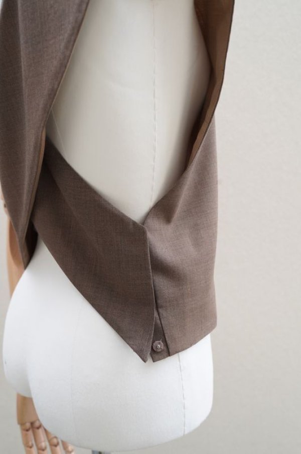 画像5: BOWTE　 SUPER FINE WORSTED CROSS TOPS　 col.BROWN