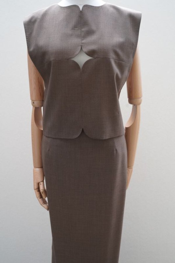 画像10: BOWTE　 SUPER FINE WORSTED CROSS TOPS　 col.BROWN