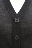 画像3: Cristaseya　 20VD-SK-BK　 SILK CARDIGAN　 col.BLACK (3)