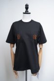 画像1: BOWTE　 BOWTE LOGO 2POCKET TEE　 col.BLACK (1)