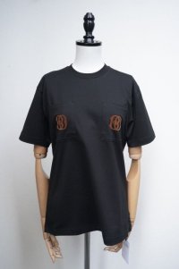 BOWTE　 BOWTE LOGO 2POCKET TEE　 col.BLACK