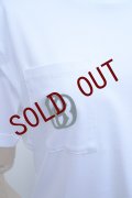 BOWTE　 BOWTE LOGO 2POCKET TEE　 col.WHITE