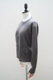 画像6: eleven 2nd   Silk Plating Linen Cardigan  col.Grey (6)