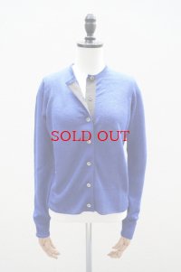 eleven 2nd   Fine Linen Button Cardigan  col.Ink Blue