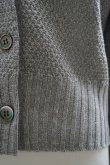 画像6: eleven 2nd   Linen Cotton Moss Stitchs  col.Silver Mix (6)