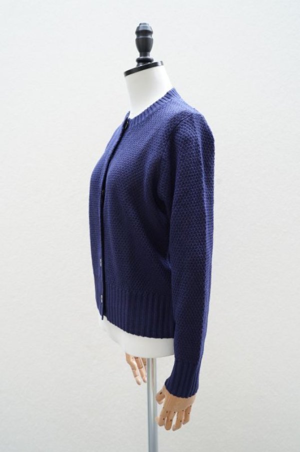 画像6: eleven 2nd   Linen Cotton Moss Stitchs  col.Navy