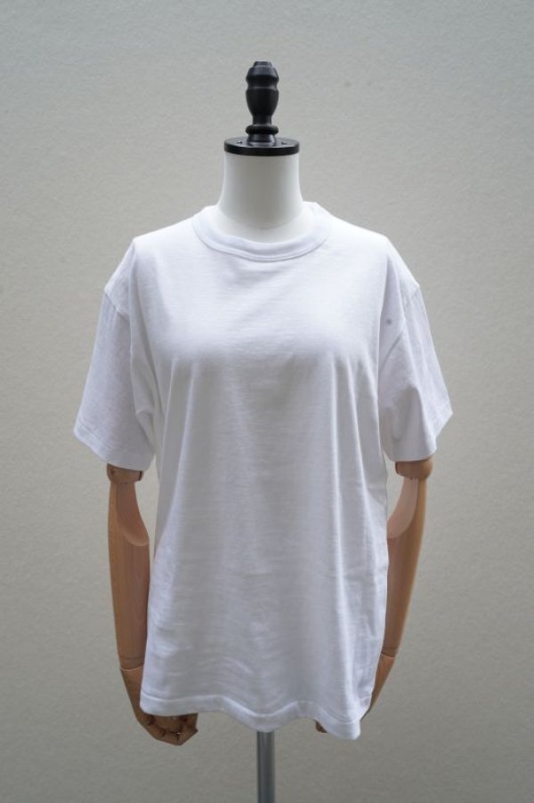 画像1: eleven 2nd   Plain Cotton jersey Mens T-shirt  col.White