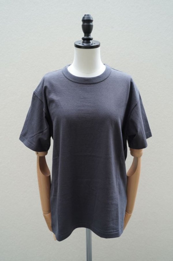 画像1: eleven 2nd MEN'S 　 Plain Cotton jersey T-shirt　 col.Slate (1)