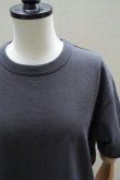 画像2: eleven 2nd MEN'S 　 Plain Cotton jersey T-shirt　 col.Slate (2)