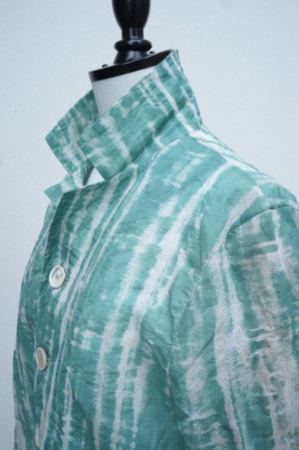 画像7: toogood　 THE PHOTOGRAPHER JACKET - STRIPED ORGANDY　 col.sea green