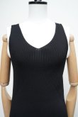 画像2: CFCL　 CUPRO RIB DRESS 2　 col.BLACK (2)