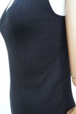 画像5: CFCL　 CUPRO RIB DRESS 2　 col.BLACK (5)