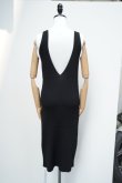 画像6: CFCL　 CUPRO RIB DRESS 2　 col.BLACK (6)